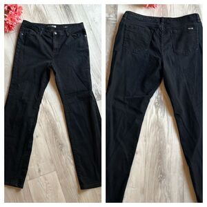 Seven7 Black Flare Jeans Size 12
